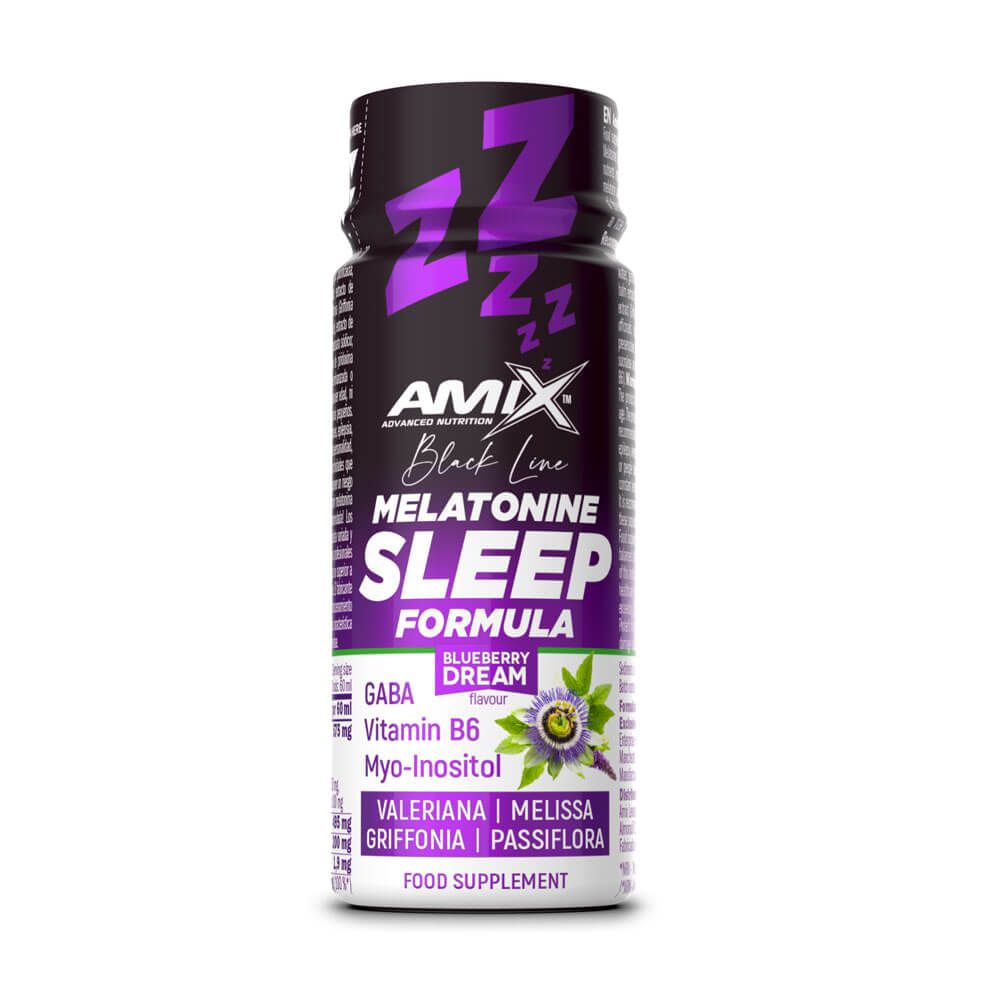 Melatonina Sleep Formula - 60ml - Arandanos - Mejora Del Sueño - Amix Nutrition_0