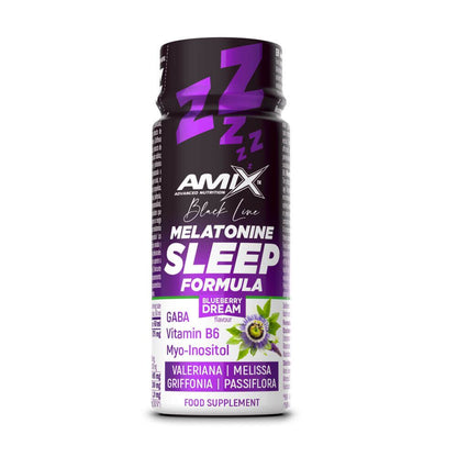 Melatonina Sleep Formula - 60ml - Arandanos - Mejora Del Sueño - Amix Nutrition_0