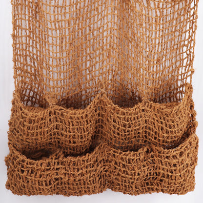 10 Bolsas Para Plantas De Tela De Coco 8 Bolsas Estera Para Bancos Estera Para Terraplén Para Revestimiento De Estanque_0