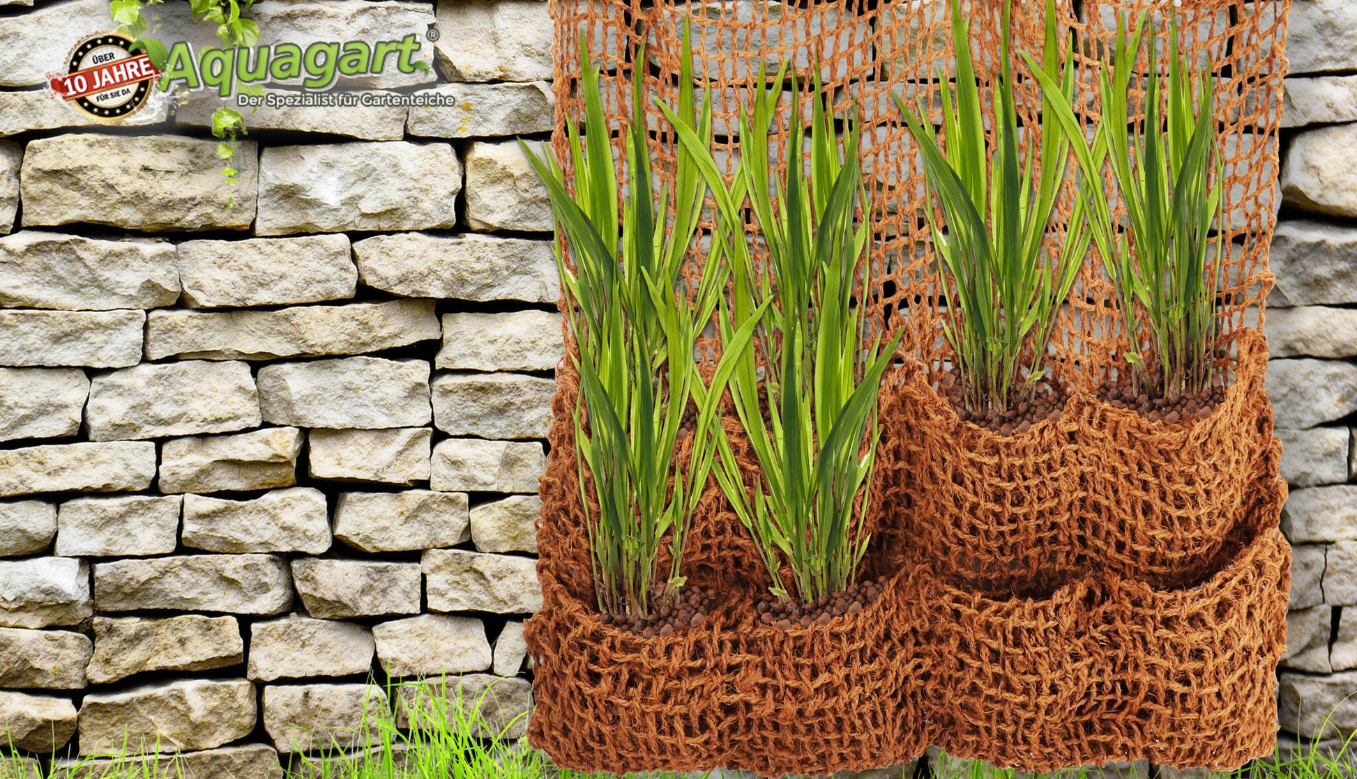 10 Bolsas Para Plantas De Tela De Coco 8 Bolsas Estera Para Bancos Estera Para Terraplén Para Revestimiento De Estanque_3