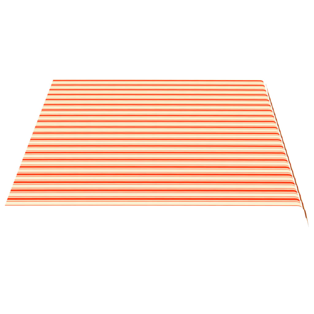 Tela De Repuesto Para Toldo Amarillo Y Naranja 4,5x3 M Poliéster_3