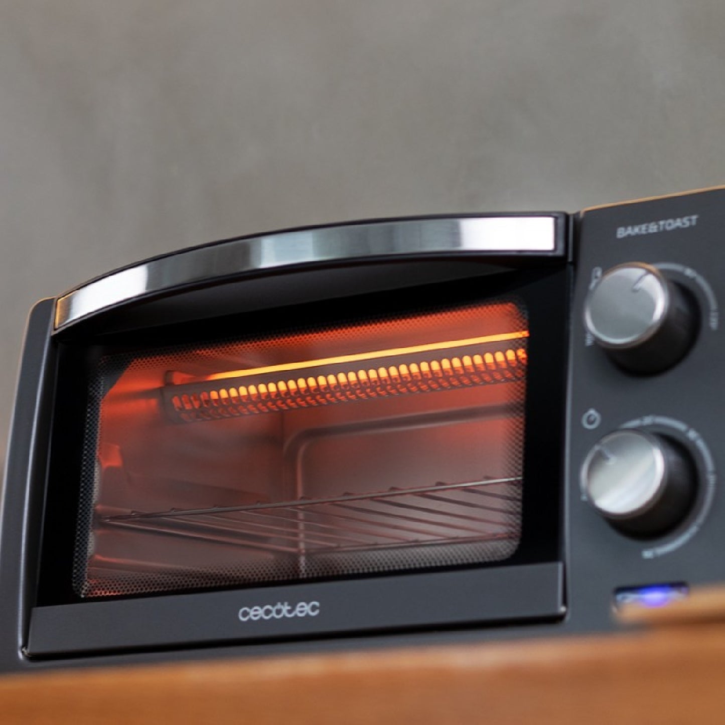 Cecotec Horno De Sobremesa Tostador De 10 L Bake&toast 1000 Black. 800 W Multifunción Temporizador Temperatura Regulable_2