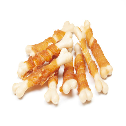 Snack Para Perro Hueso De Calcio Con Pollo Truly 15 Bolsas X 90gr_1