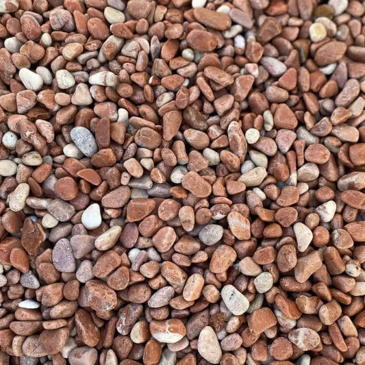Canto Rodado Rojo / Big Bag 1.000 Kg. / 40-60 Mm_0