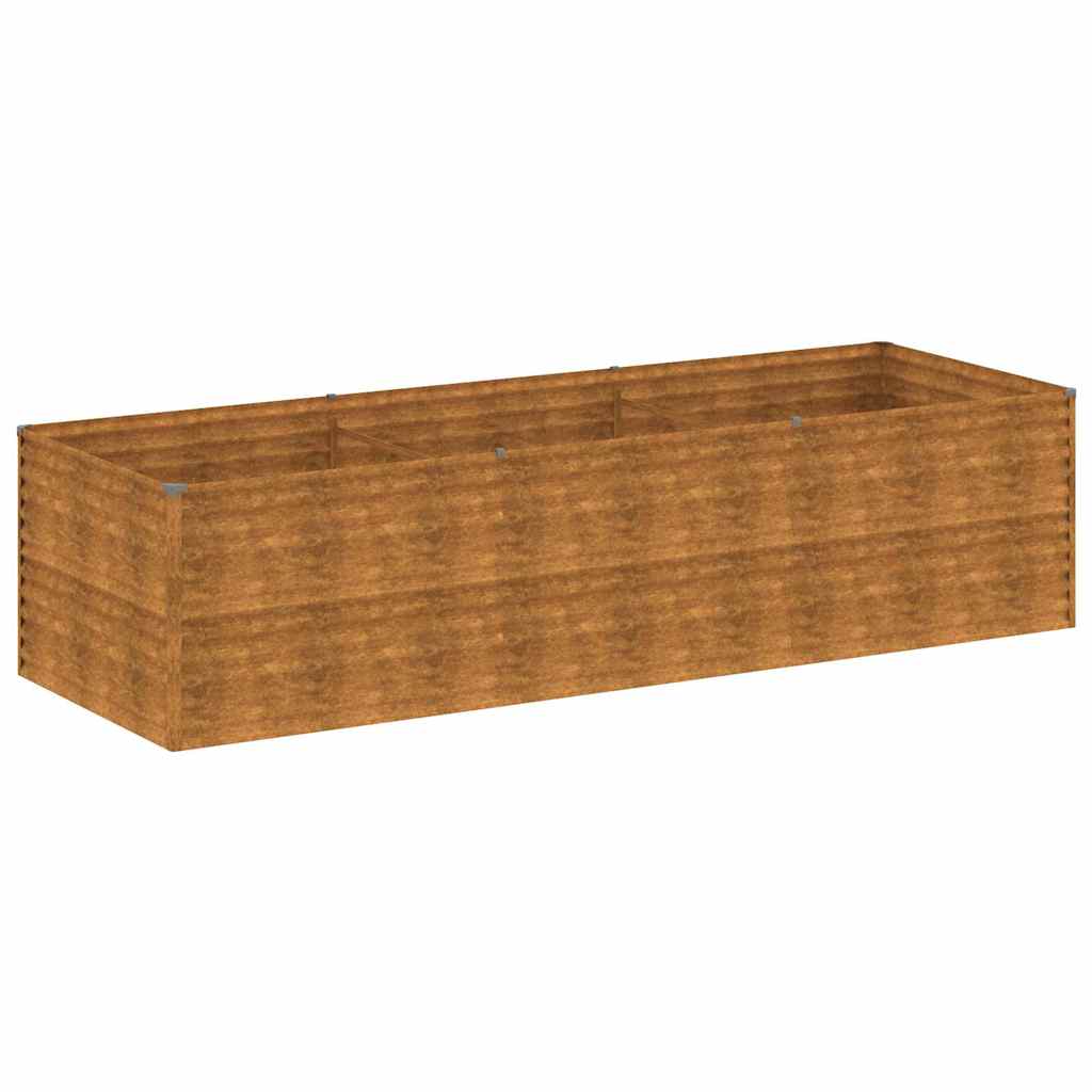 Jardinera De Acero Corten 290x100x69 Cm_0