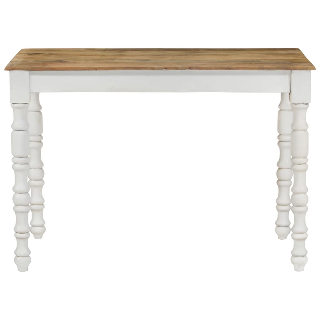 Mesa De Comedor Madera Maciza De Mango 110x60x76 Cm_0
