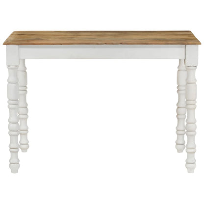 Mesa De Comedor Madera Maciza De Mango 110x60x76 Cm_0