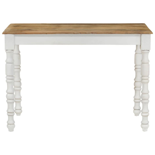 Mesa De Comedor Madera Maciza De Mango 110x60x76 Cm_0
