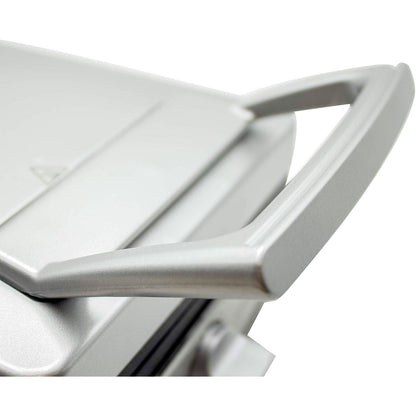 Gofrera Eléctrica Profesional, 2 Gofres Belgas Gruesos, Antiadherente, Regulador Temperatura, Acero Inox. Mpm Mpm-mgo13 Plata