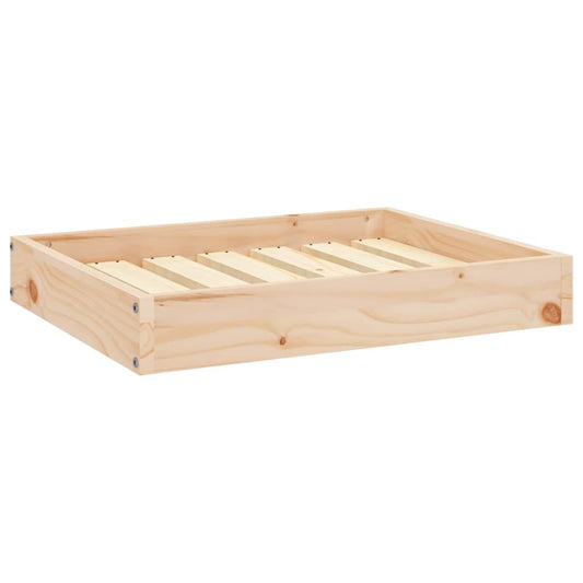 Vidaxl Cama Para Perros Madera Maciza De Pino 61,5x49x9 Cm_0