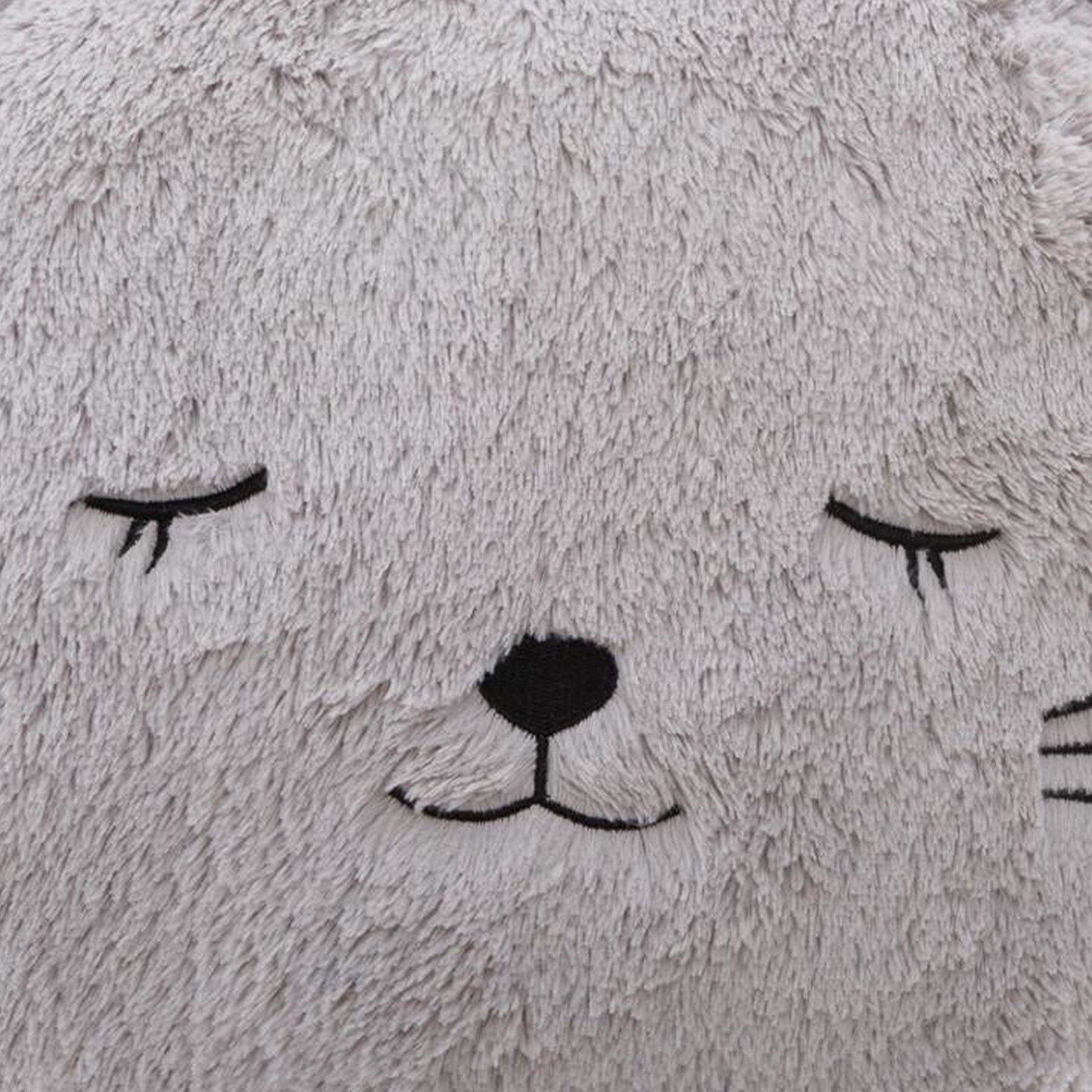 Wellhome Cojín Redondo Piel De Gato