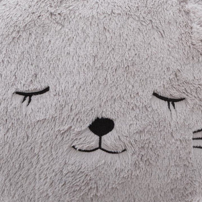 Wellhome Cojín Redondo Piel De Gato