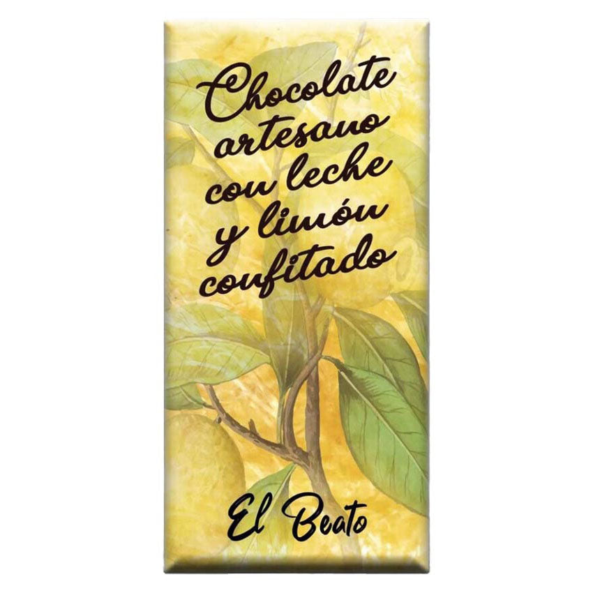 Chocolate Artesano Con Leche Y Limón Confitado_0