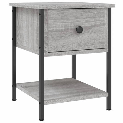 Mesitas Noche 2 Uds Madera Ingeniería Gris Sonoma 34x35,5x45 Cm_1