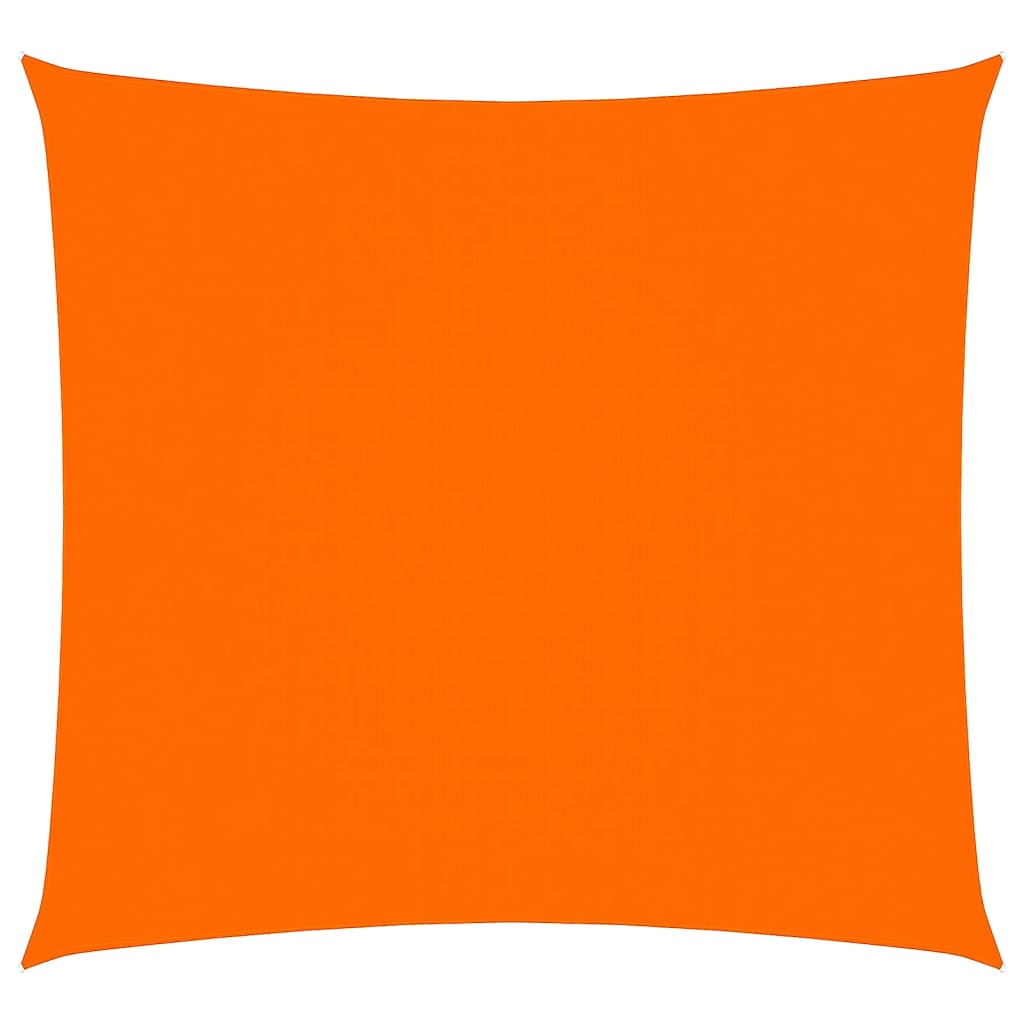 Toldo De Vela Cuadrado Tela Oxford Naranja 3,6x3,6 M_0
