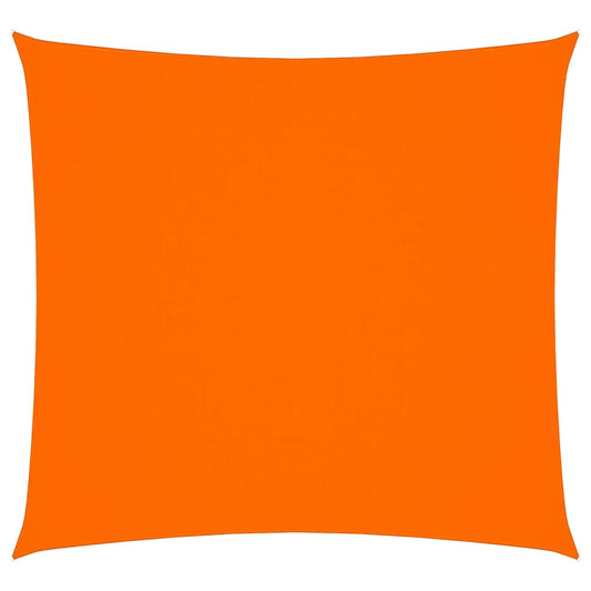 Toldo De Vela Cuadrado Tela Oxford Naranja 3,6x3,6 M_0