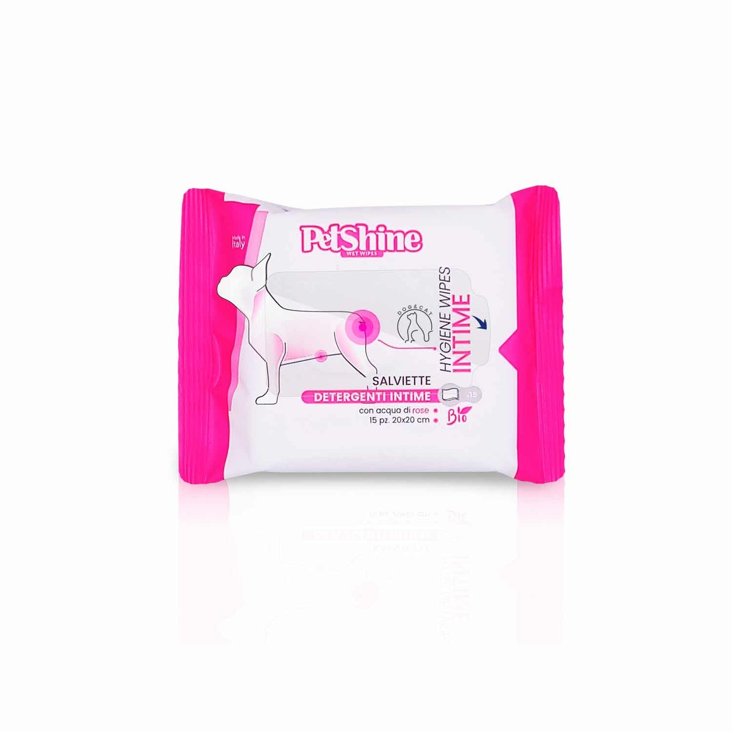 Toallita Higiene para Perro y Gato Intime Porrini 15 uds