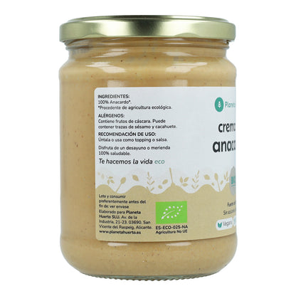 Pack 9x Crema de Anacardo ECO Planeta Huerto 350 g