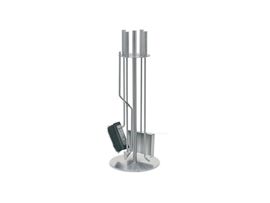 Set De Herramientas De Acero Inoxidable Para Chimenea. 4 Piezas Fpa2 Purline_0