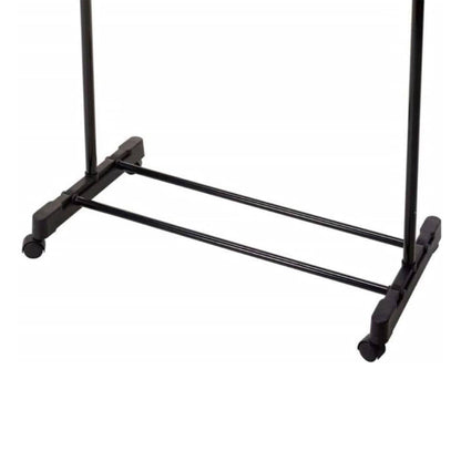 Well Home Estanteria Perchero Con Ruedas Acero Inoxidable H.90-160cm