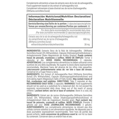Ashwagandha Ksm-66® 600 Mg - 120 Cápsulas Vegetales - Reduce La Fatiga - Masmusculo_4