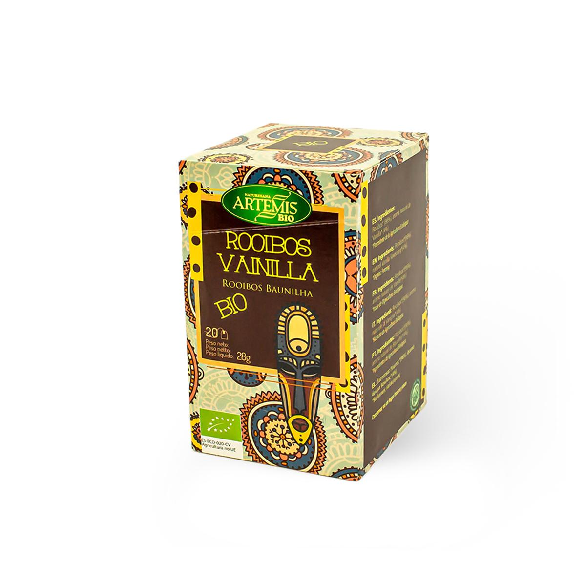 Té Rooibos Vainilla para infusión Artemis Bio 20 bolsitas