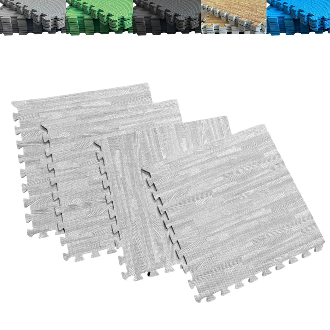 Tatami Puzzle 1cm 60x60cm – Pack 4 Uds (t60-4) Parquet Gris Jowy_0