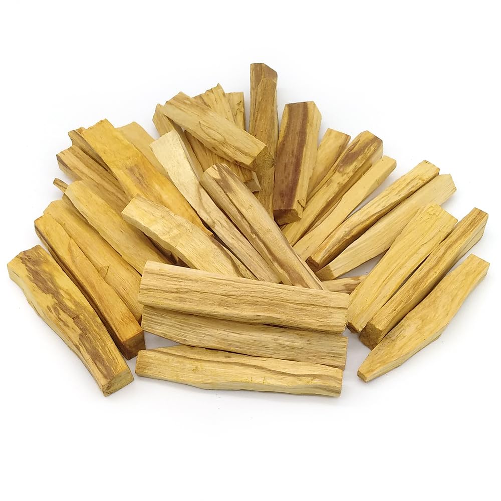 Palo Santo Limpieza Energética - Incienso Natural - Madera Sagrada De Perú - 10 Cm - Aleja Malas Energías 100 Ud._0