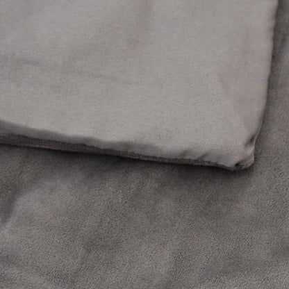 Vidaxl Manta Con Peso Con Funda Tela Gris 200x230 Cm 13 Kg_4