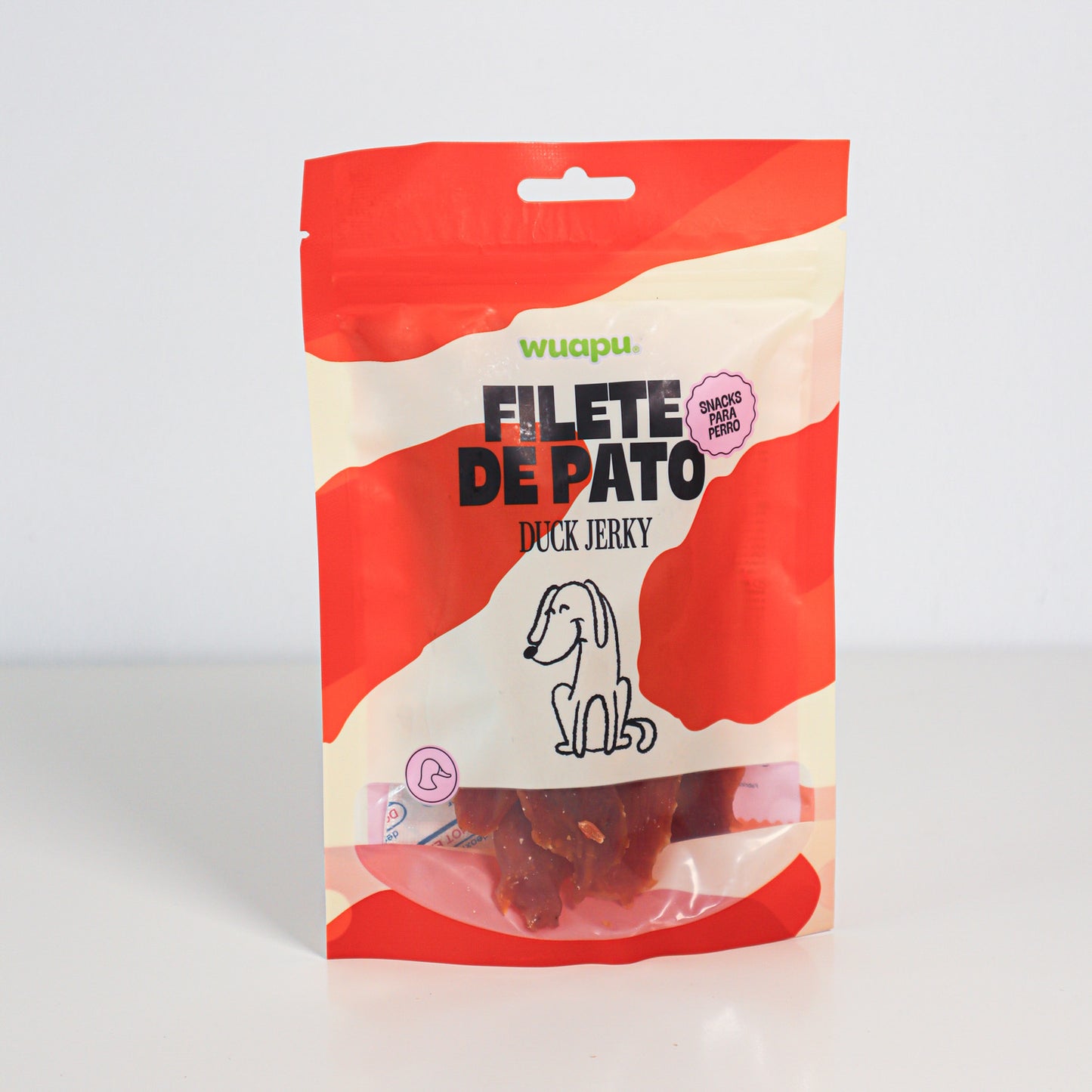 Snack Natural Para Perro Filete De Pato Desecadas Wuapu 12x100gr_3