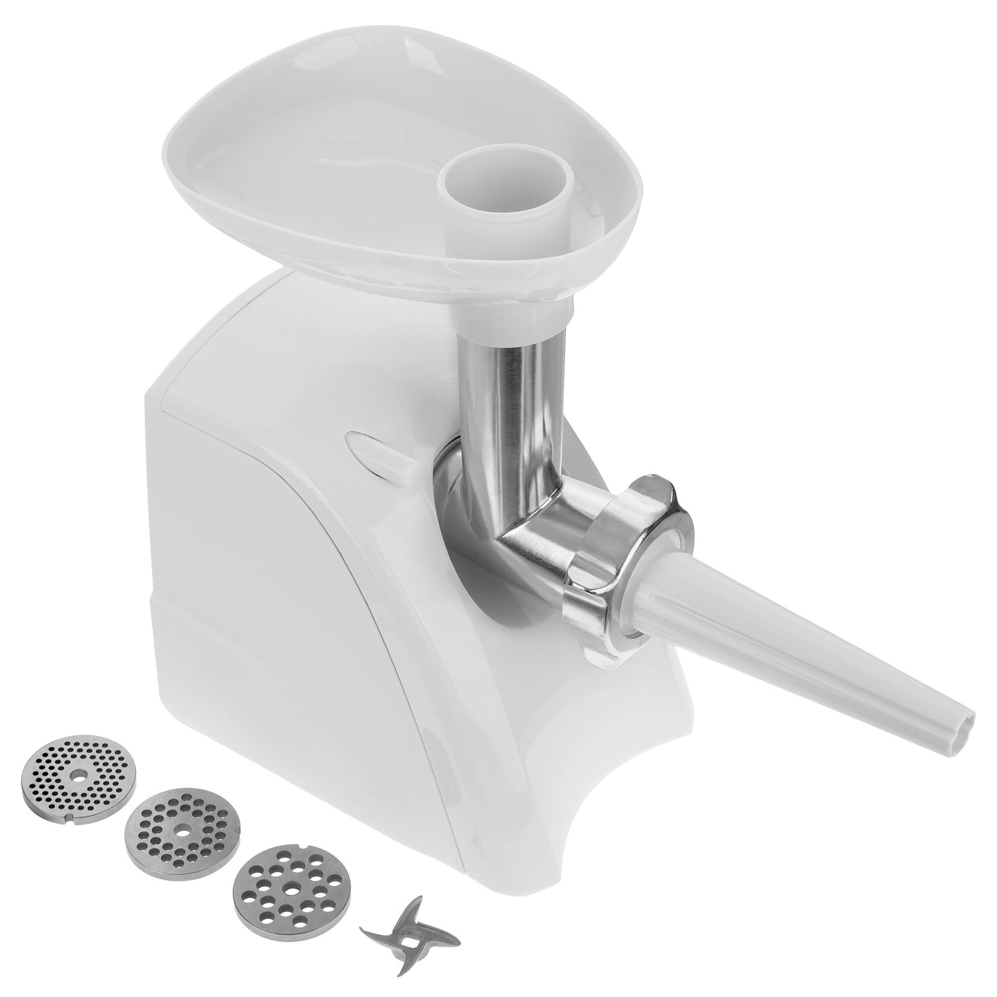 Picadora De Carne Eléctrica, Embutidora Salchichas, 3 Discos Corte, Cuchilla Acero Inoxidable Adler Ad4803