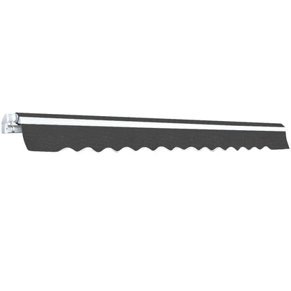 Toldo Plegable De Operación Manual 400 Cm Antracita_2