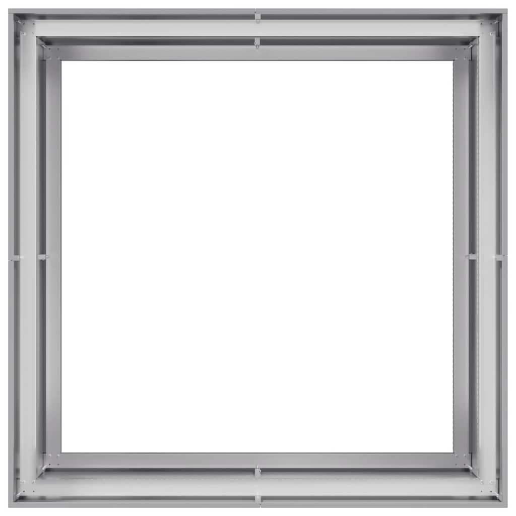 Jardinera 100x100x80 Cm De Acero Galvanizado_4