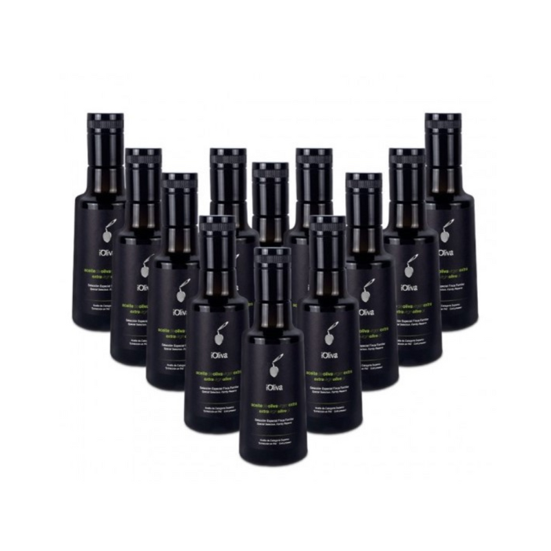 iOliva | Aceite De Oliva Virgen Extra |  Variedad Hojiblanca | Olivar tradicional | Botella 250 Ml. (caja de 12)_0