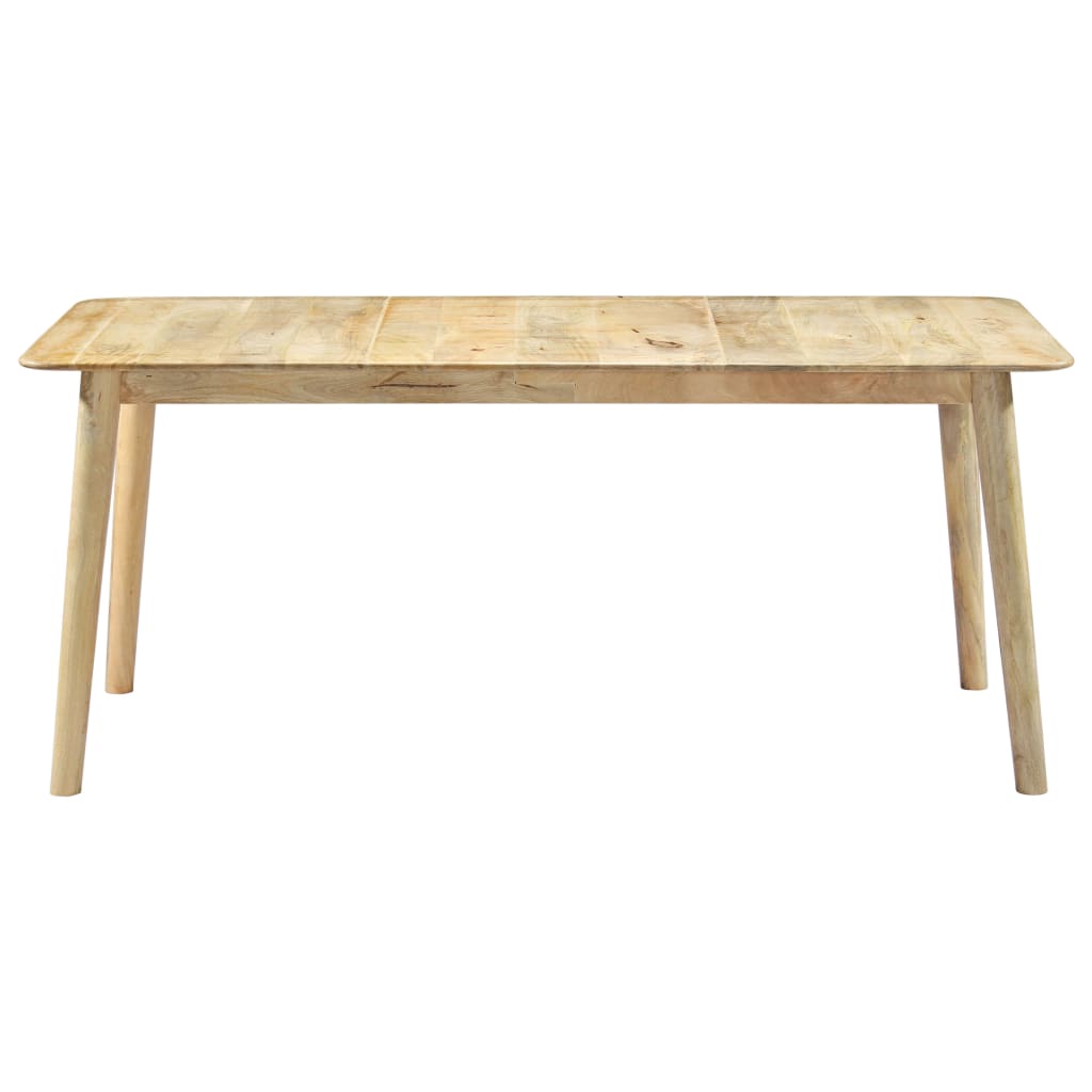 Mesa De Comedor De Madera Maciza De Mango 180x90x76 Cm_0