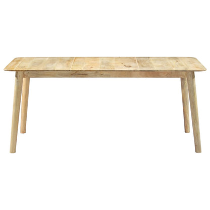 Mesa De Comedor De Madera Maciza De Mango 180x90x76 Cm_0