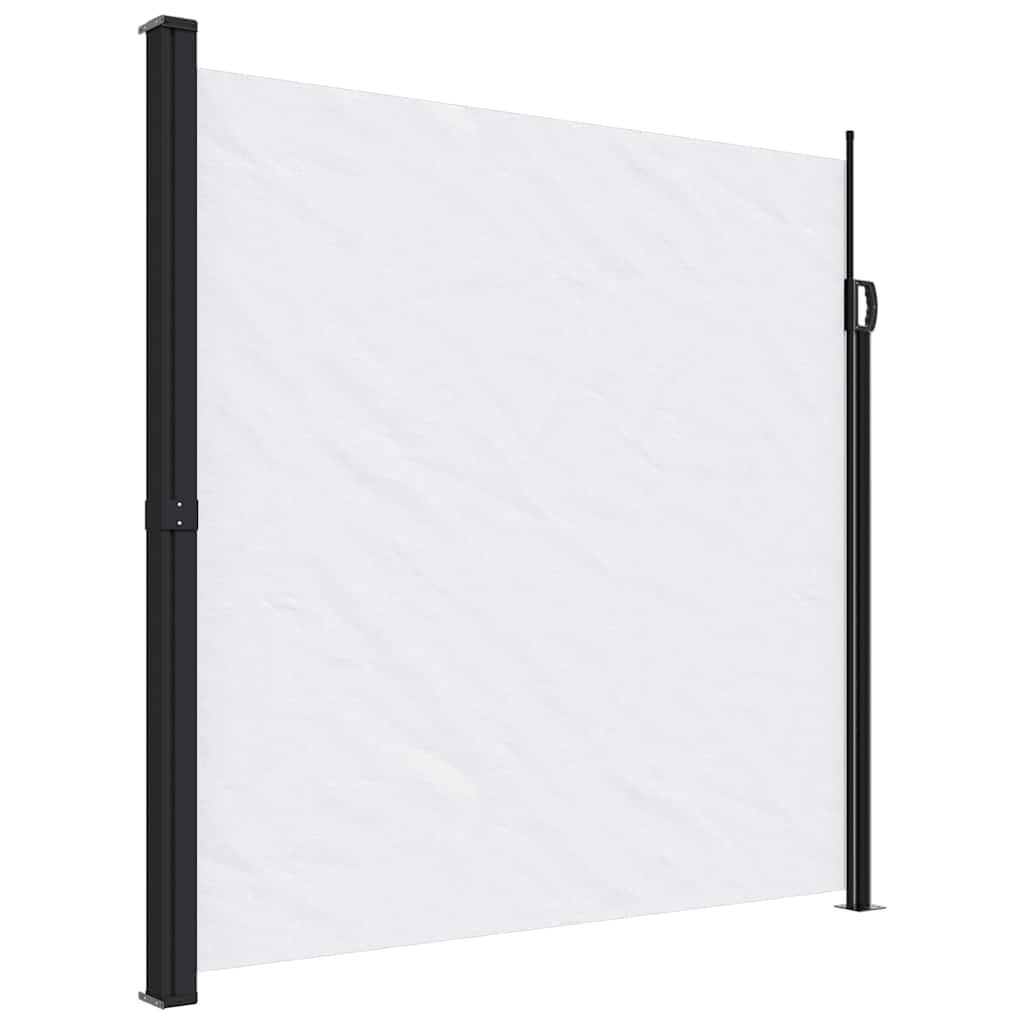 Vidaxl Toldo Lateral Retráctil Blanco 200x500 Cm_0