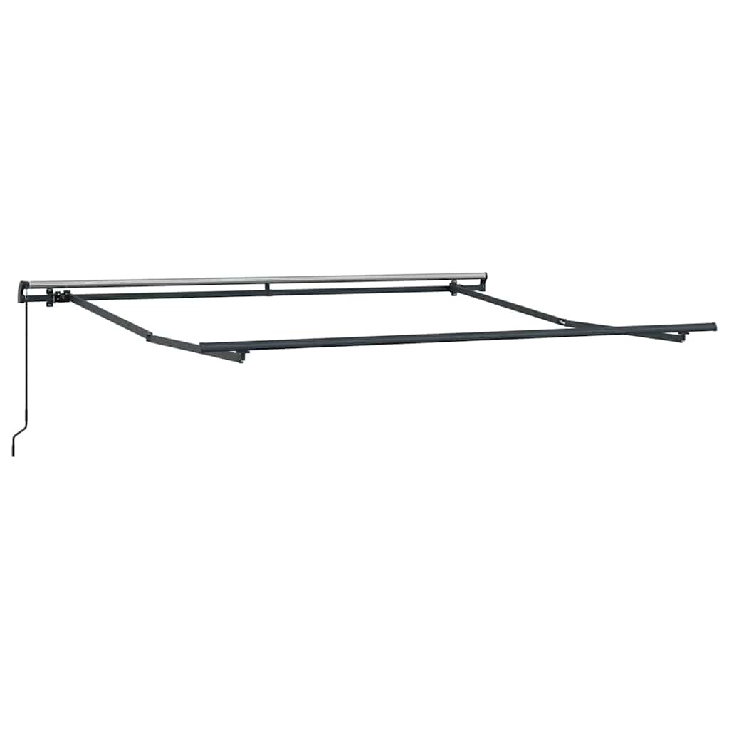 Toldo Retráctil Verde Y Amarillo 350 X 250 Cm_4