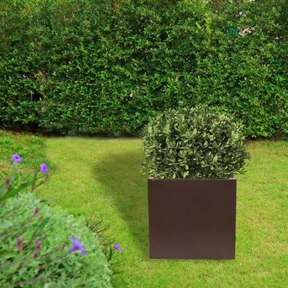 Macetero De Polietileno Bronce 50x50 Cm_3