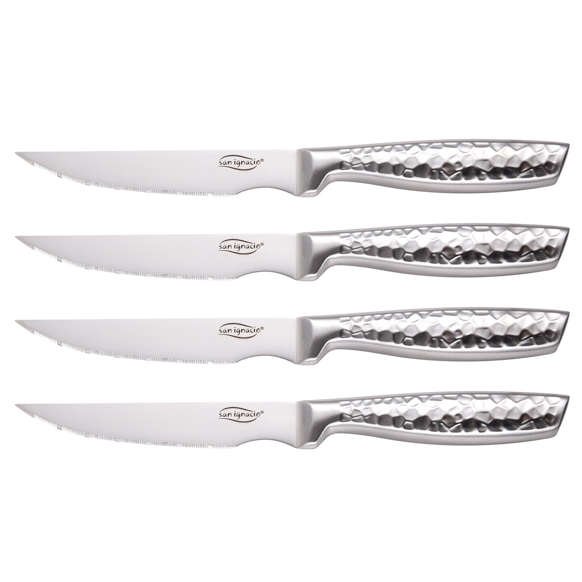 Set 4pc Cuchillos Chuleteros Acer Inox, Colección Origen_0