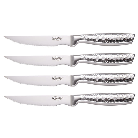 Set 4pc Cuchillos Chuleteros Acer Inox, Colección Origen_0