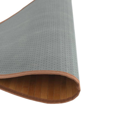 Vidaxl Alfombra Redonda Bambú Marrón 80 Cm_4
