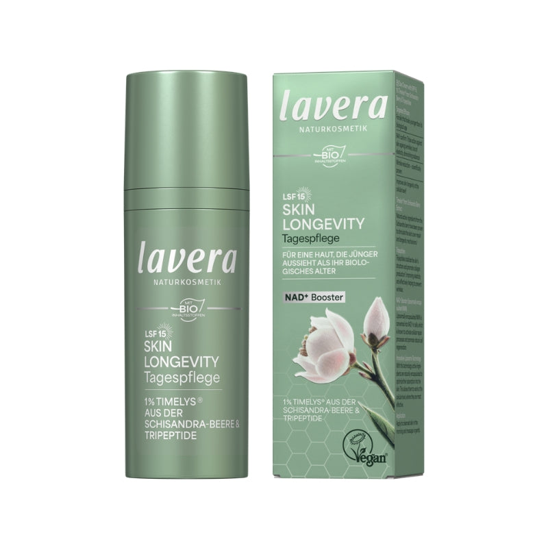 Crema día SPF15 Skin Longevity Lavera 50 ml