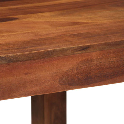 Mesa Alta De Madera Maciza De Acacia 60x60x107 Cm_4