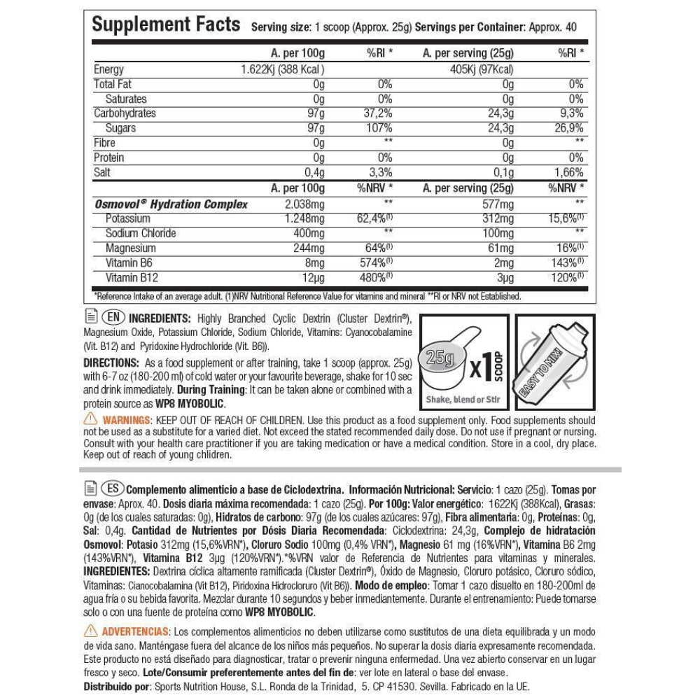 Cluster Dextrin 1 Kg