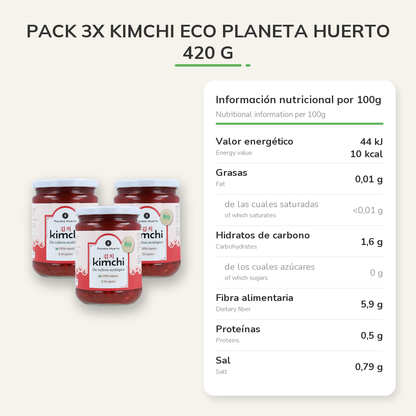 Información nutricional
