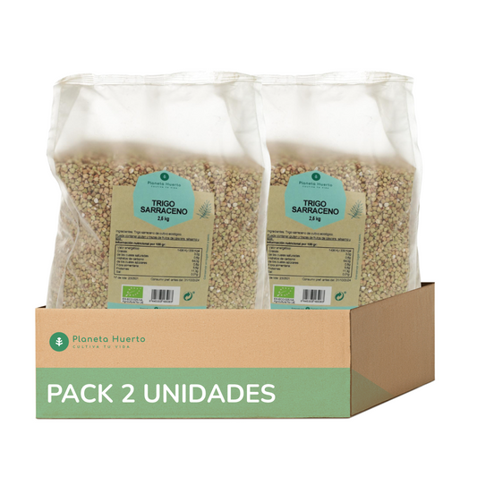 Pack 2x Trigo Sarraceno ECO Planeta Huerto 2,5 kg