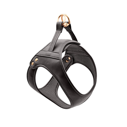 Cafide Arnés De Cuero Vegano Negro. Modelo Jala._0