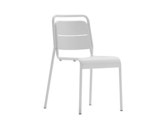 Zown Silla Apilable Jardin Exterior Alma Blanco_0