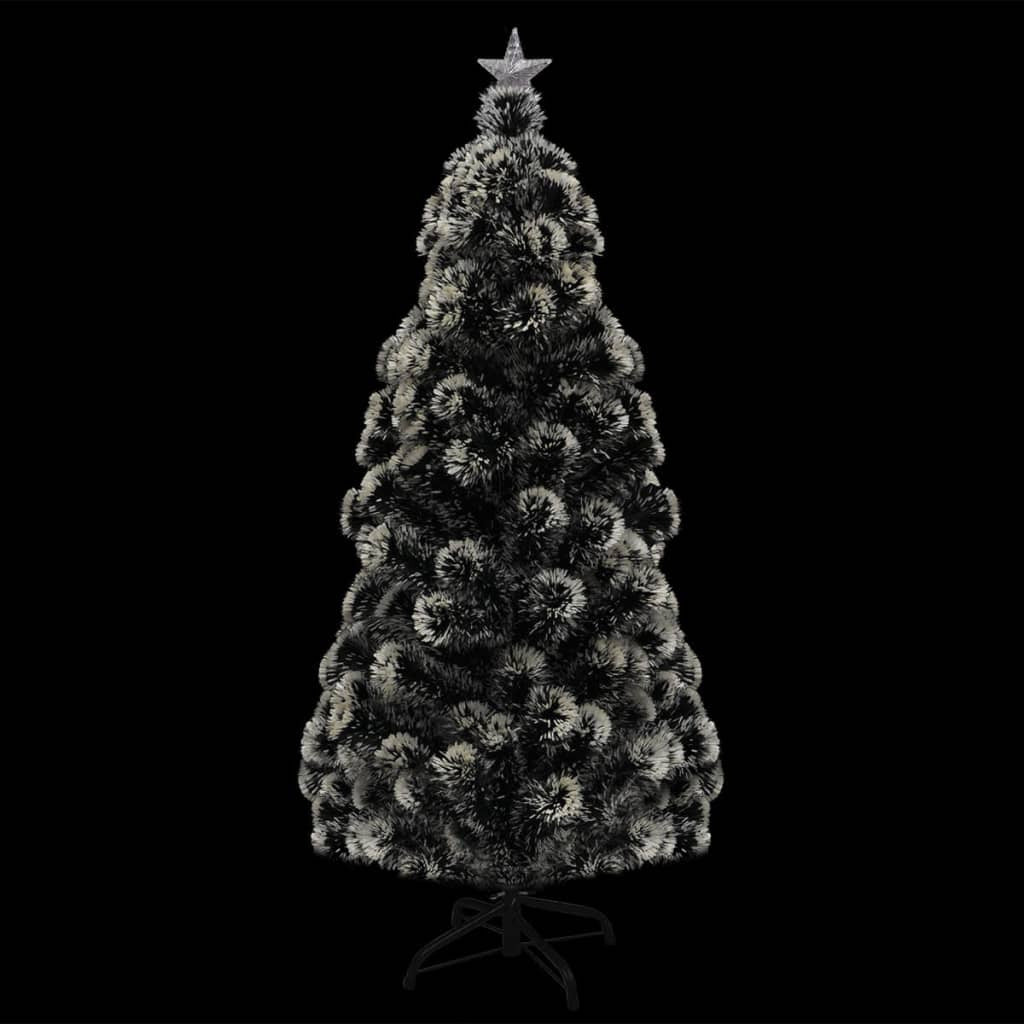 Vidaxl Árbol De Navidad Con Luces Y Soporte Fibra Óptica 180 Cm_3